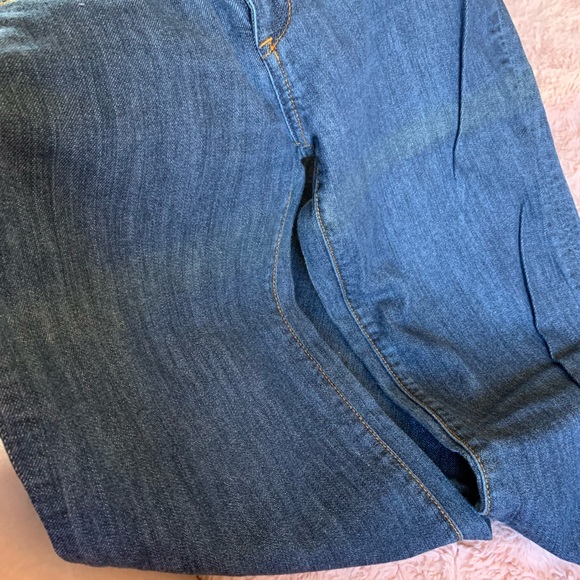 (7) SEVEN Dark Denim Wide Leg Jeans sz 27 - Picture 15 of 15